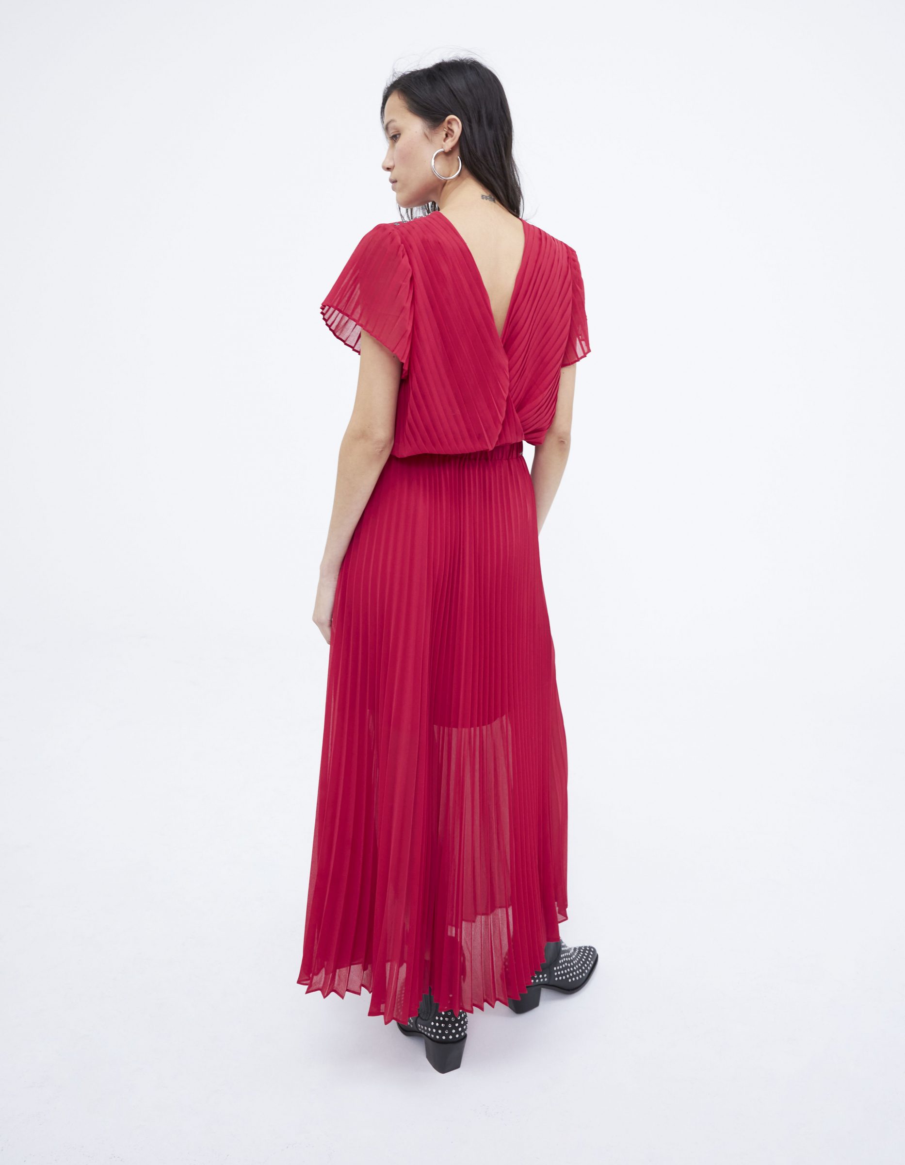 p1963656_307319_1_6411c3070c9a6 Robe plissée longue IKKS