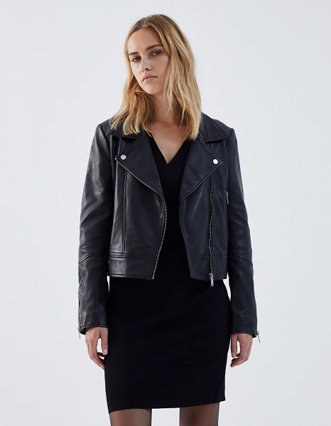 Perfecto cuir d'agneau IKKS