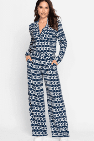 pantalon imprimé olsen