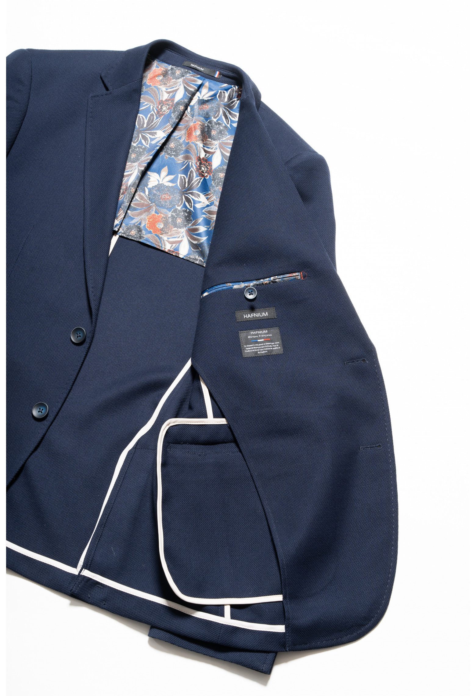 veste piqué hafnium