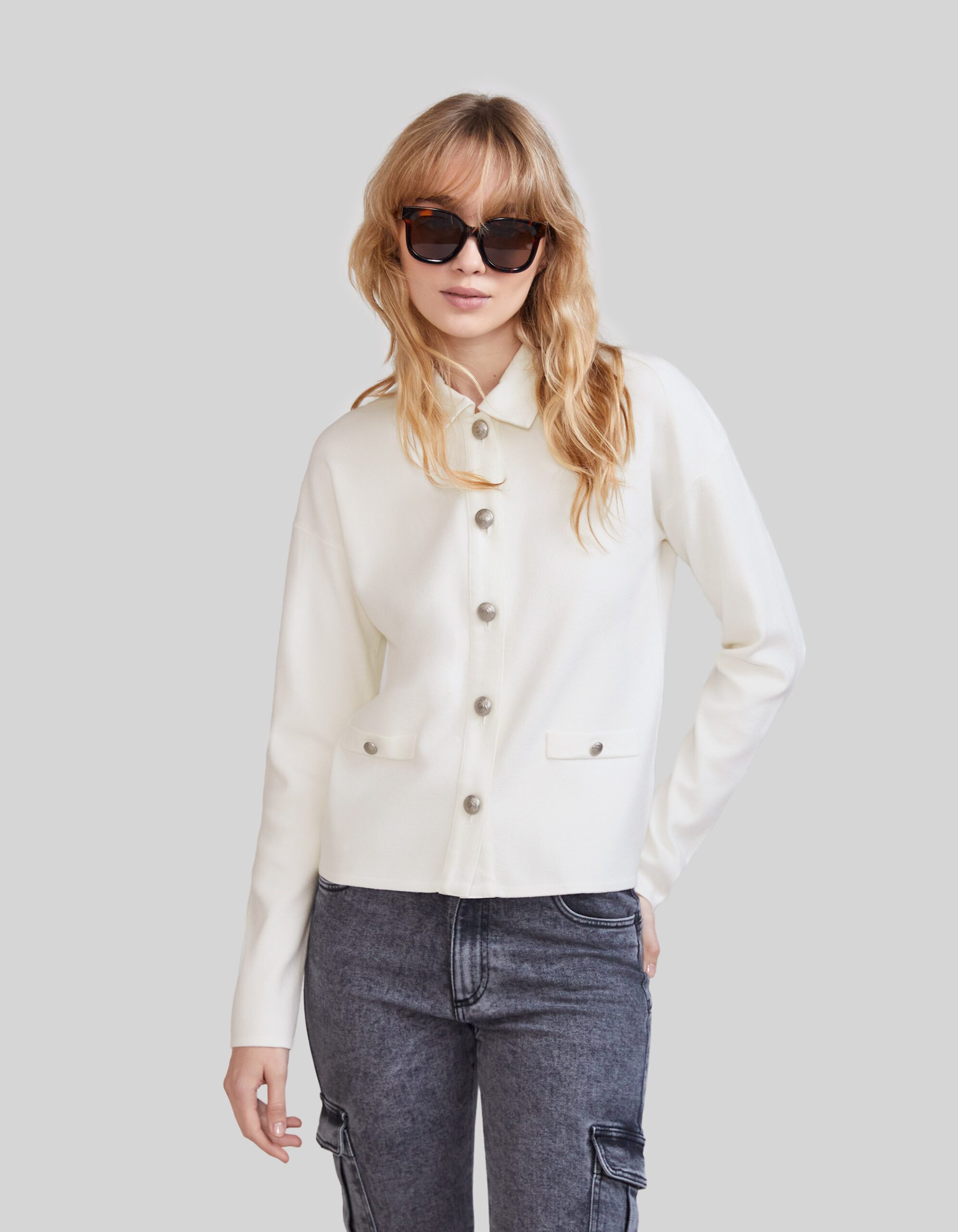 by17135 Cardigan IKKS BY17135