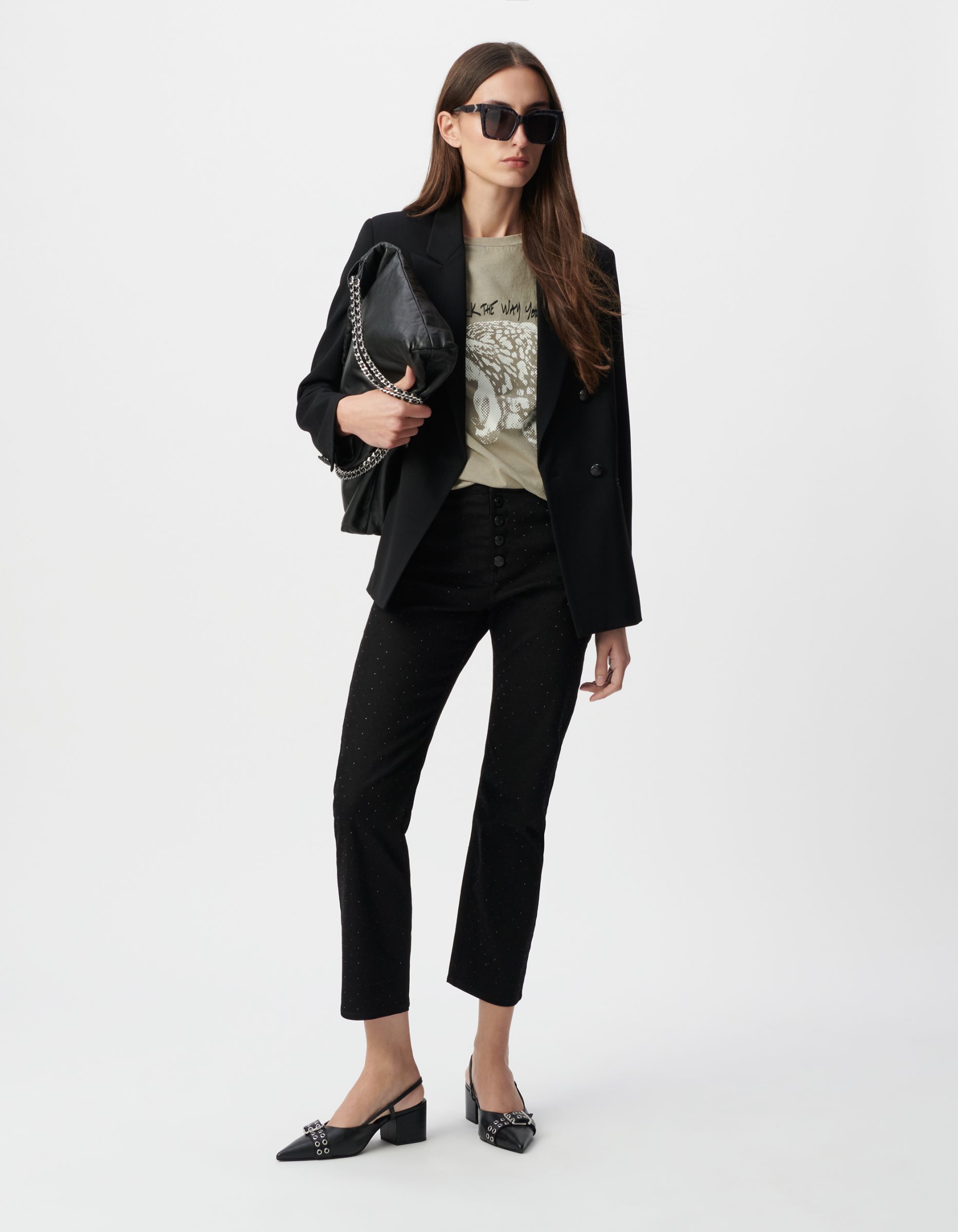 jean à strass IKKS B129085