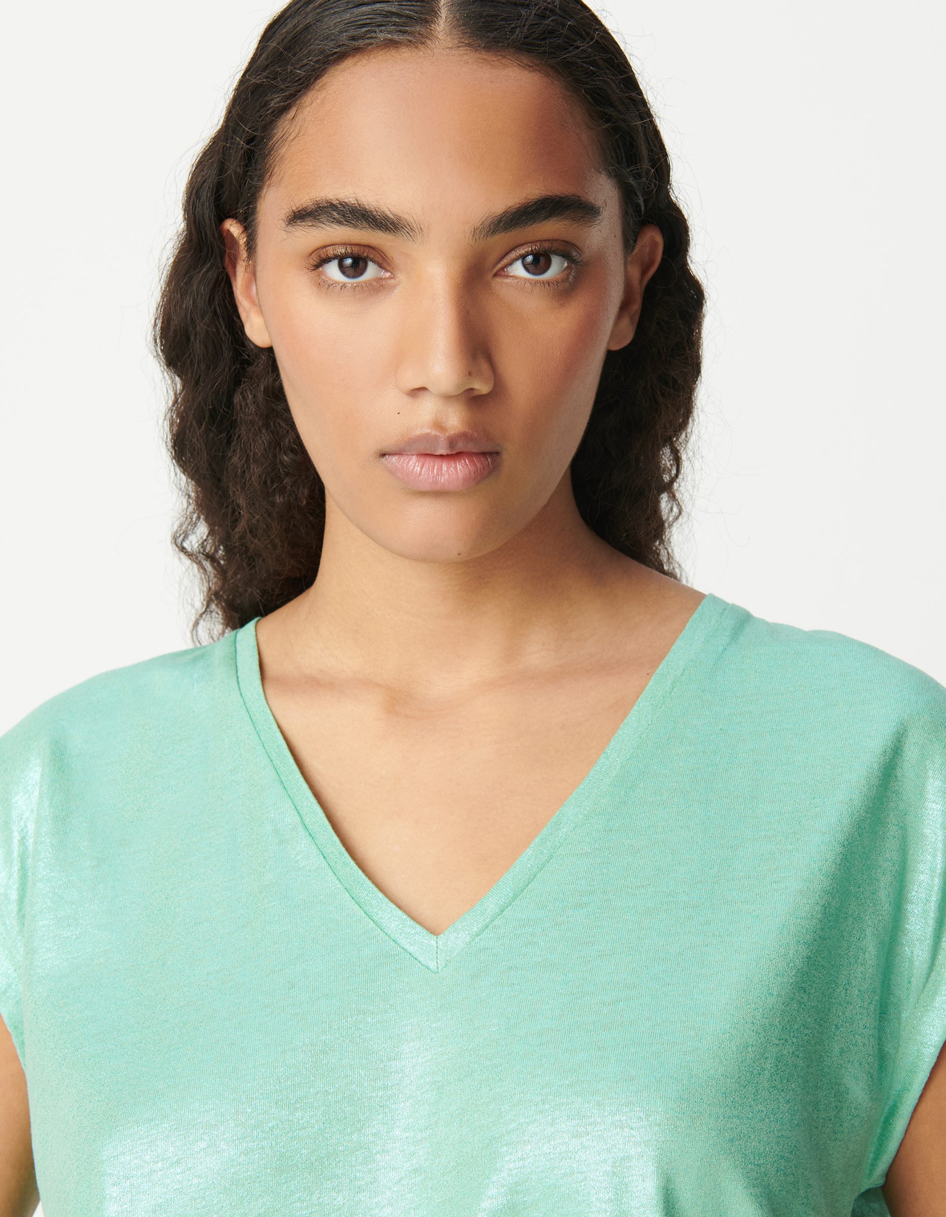110215-4 T-shirt lamé IKKS B110215