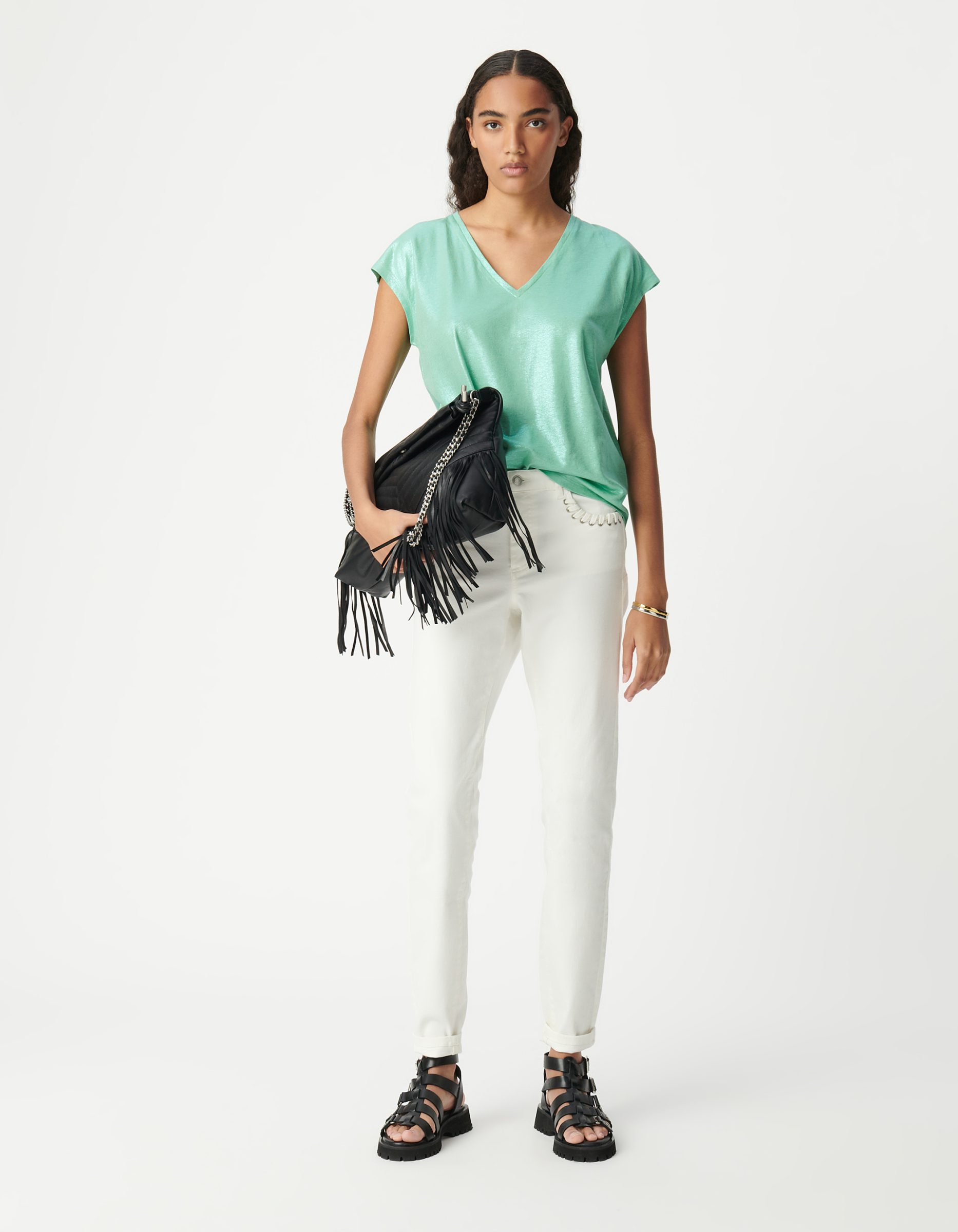 110215 T-shirt lamé IKKS B110215