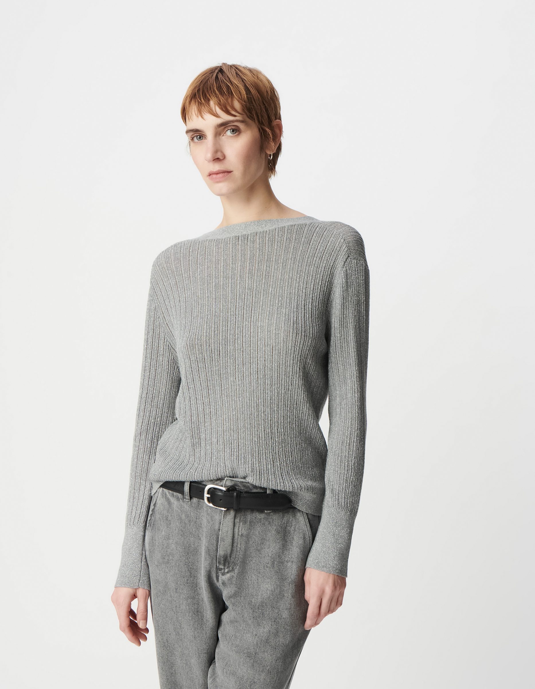 117015-3 Cardigan lamé IKKS B117015