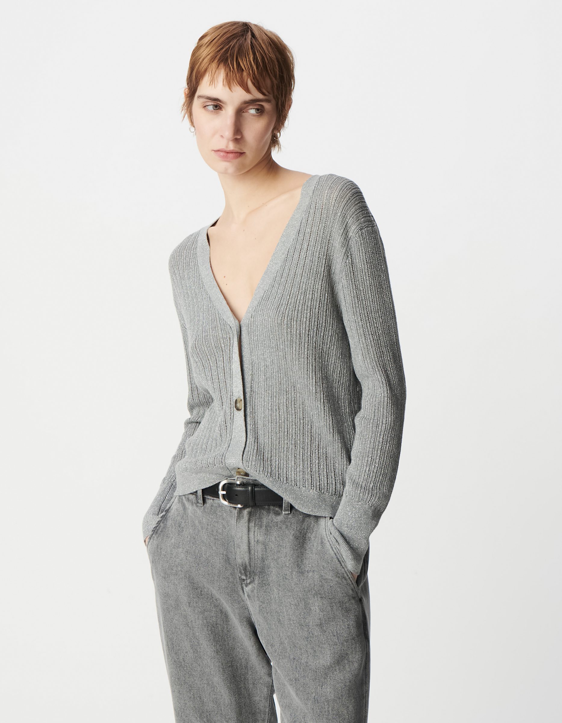 117015 Cardigan lamé IKKS B117015