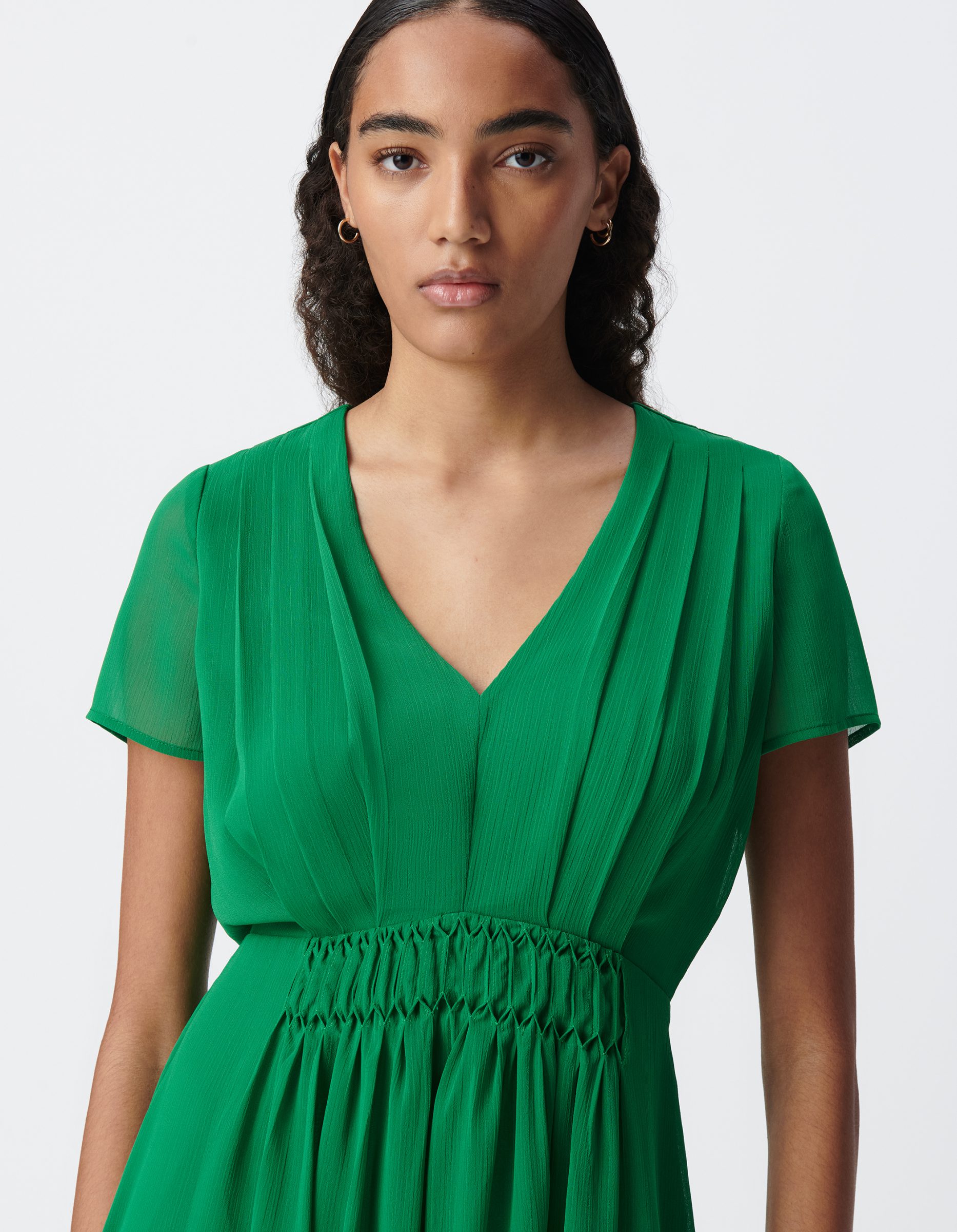 Robe détails plis IKKS B130605