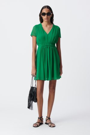 Robe détails plis IKKS B130605