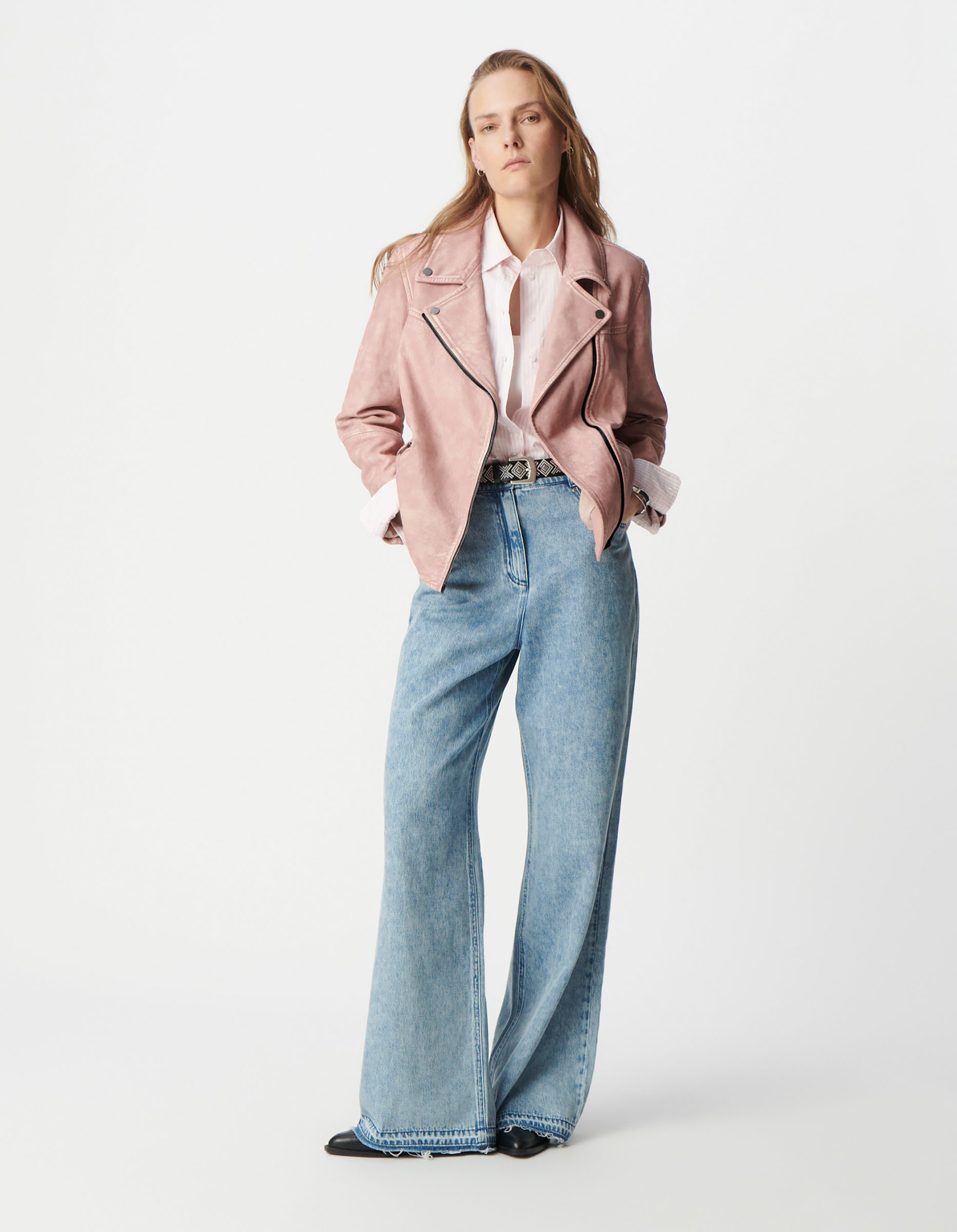 Blouson cuir IKKS B148065