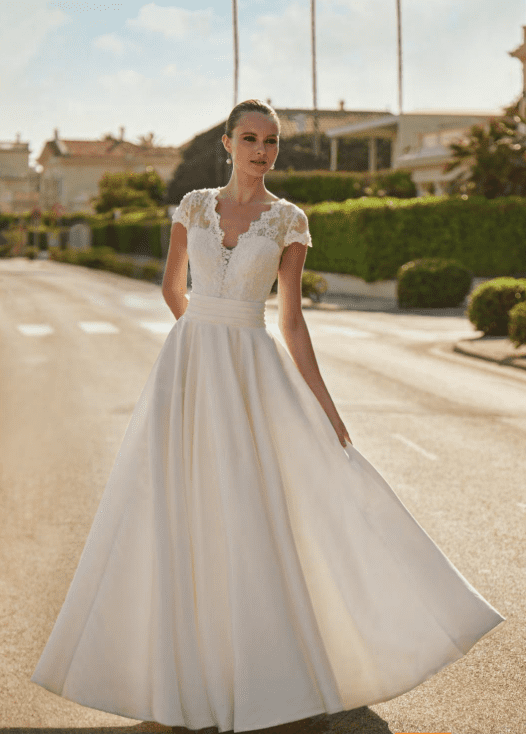 Robe de mariée RP1327H collection Créatif Paris