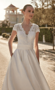 Robe de mariée RP1327H collection Créatif Paris