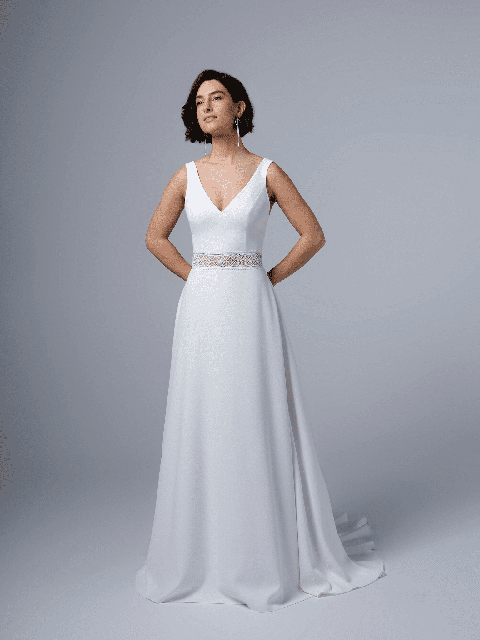 Robe de mariée VIENNE collection Créations Bochet