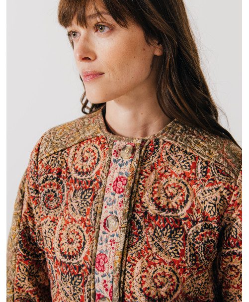 Veste imprimée c'est beau la vie