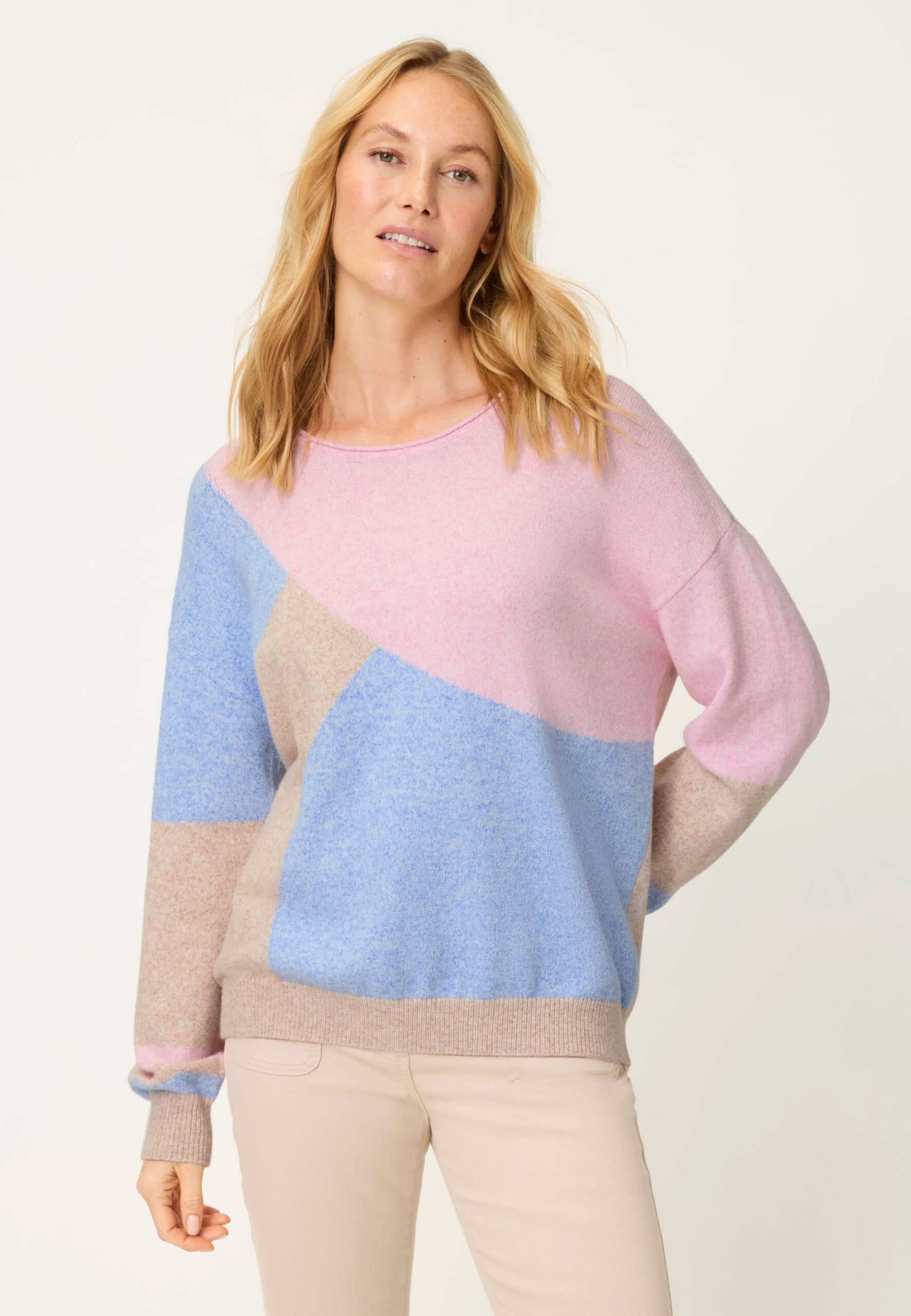 Pull tricolore Olsen 11004811