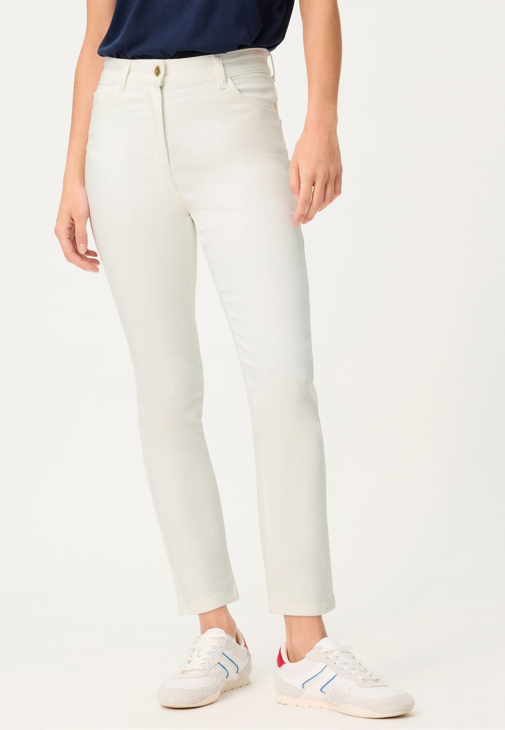 Jean toile 7/8 Olsen MONA slim 14000516