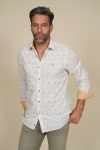 MCS : Portés SS26 Chemise imprimée à rayures MCS C039