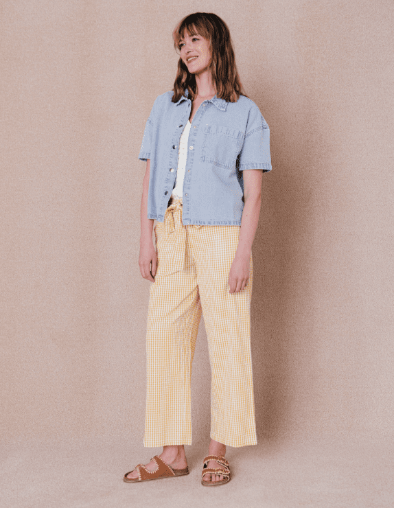 Pantalon vichy C'est beau la vie