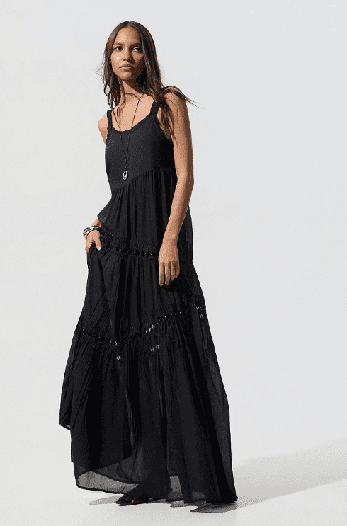 Robe longue bretelles BSB 211022