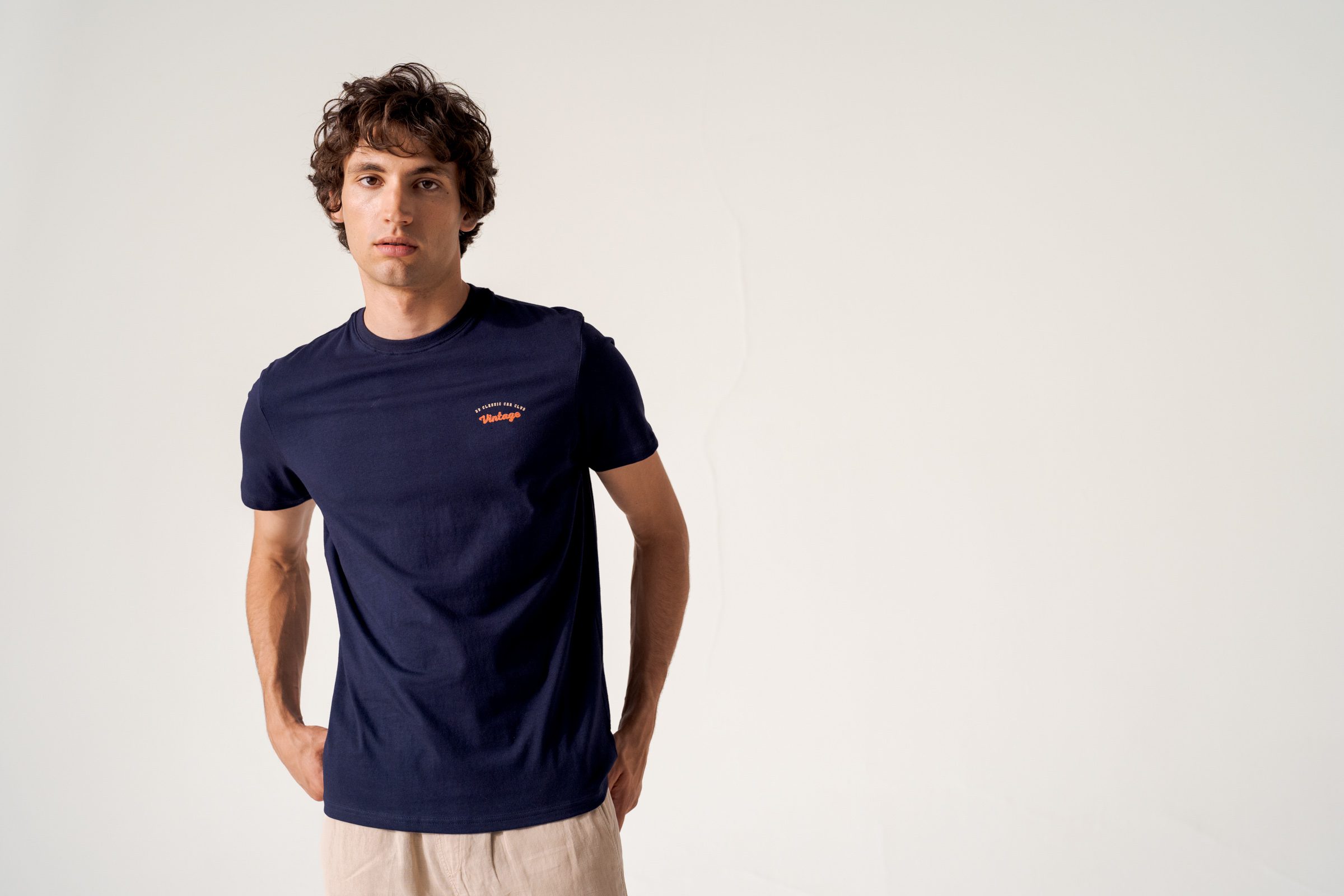 Tee shirt m.c imprimé dos vintage Dario T191