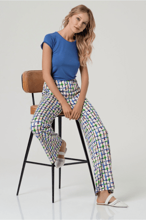 Pantalon large imprimé Surkana INCU515