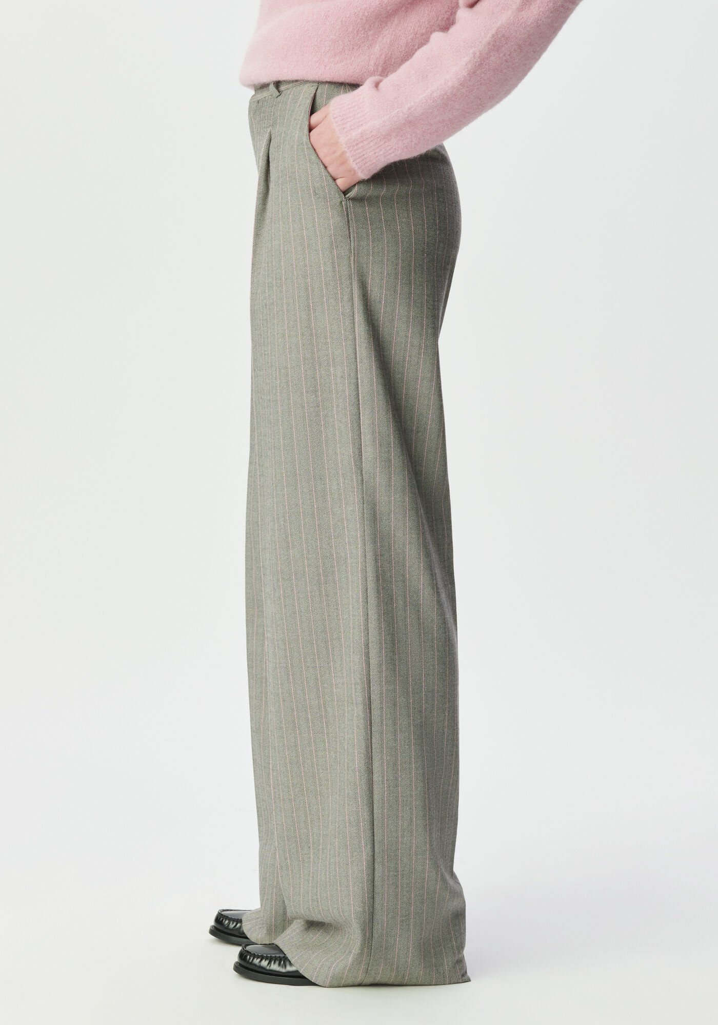 IKKS-PANTALON~DE~TAILLEUR~GRIS~MOTIF~RAYURES~ROSES~FEMME-B222225-26_2