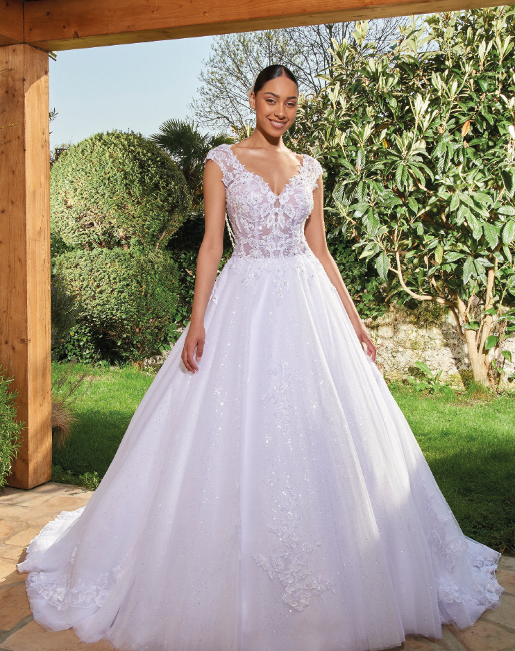 Robe de mariée ANDALOUSIE collection Anna Créations