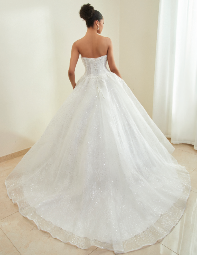 Robe de mariée ABONDANTE collection Anna Créations